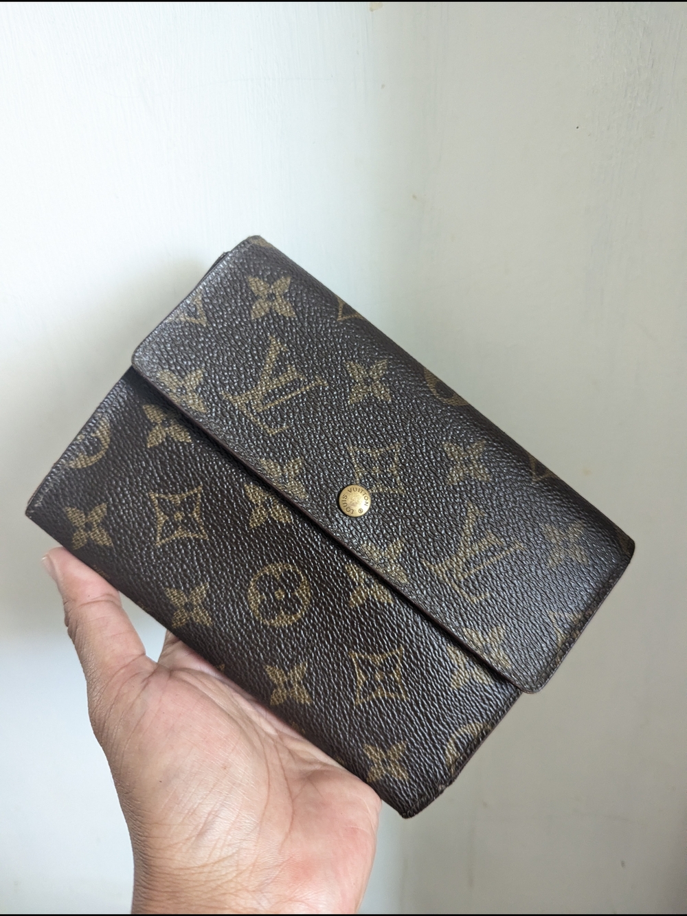 Louis Vuitton Vintage Trifold Wallet (1994, France)